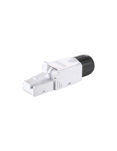 121162 conector RJ-45 Negro, Blanco