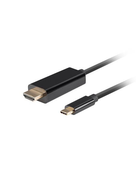 CA-CMHD-10CU-0005-BK adaptador de cable de vídeo 0,5 m USB Tipo C HDMI Negro