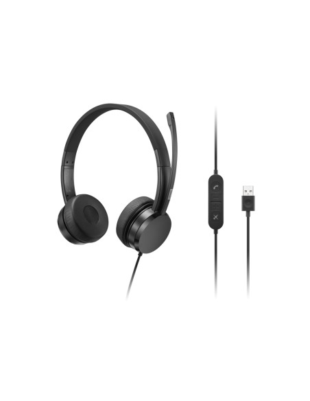 4XD1K18260 auricular y casco Auriculares Alámbrico Diadema Música/uso diario USB tipo A Negro