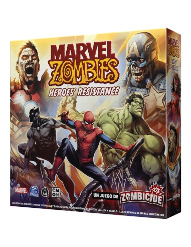 CMMZB001ES juego de tablero Marvel Zombies: Heroes Resistance 60 min Juego De Cartas Interpretación de roles