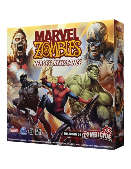 CMMZB001ES juego de tablero Marvel Zombies: Heroes Resistance 60 min Juego De Cartas Interpretación de roles