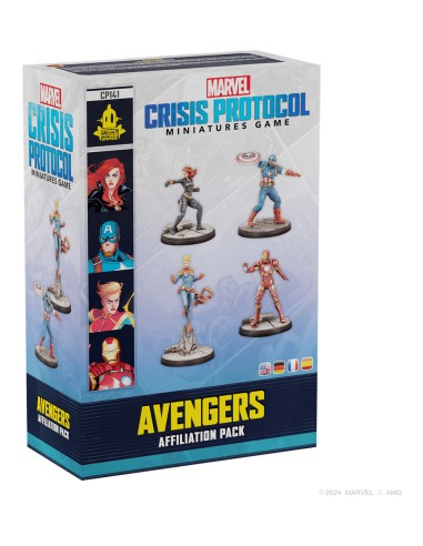 CP141 juego de tablero MCP: Avengers Affiliation Pack 90 min Juego de mesa Interpretación de roles