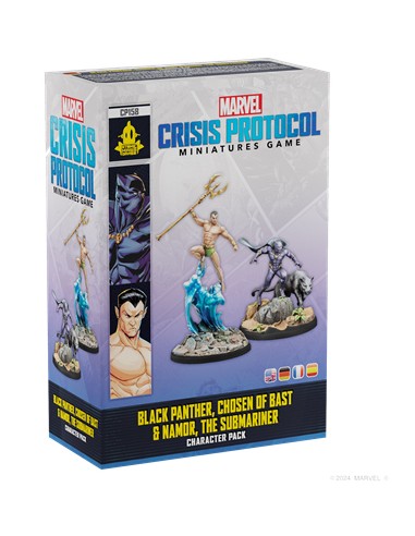 MCP: Black Panther & Namor 90 min Expansión de juego de mesa Guerra