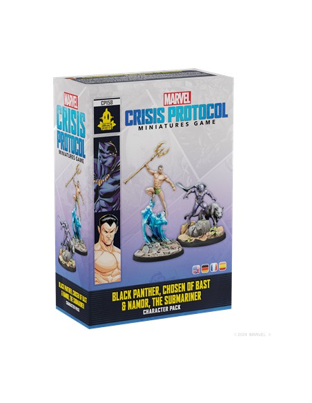MCP: Black Panther & Namor 90 min Expansión de juego de mesa Guerra