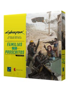CPG002ES juego de tablero Cyberpunk 2077: Familias y Proscritos 120 min Juego De Cartas Interpretación de roles