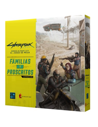 CPG002ES juego de tablero Cyberpunk 2077: Familias y Proscritos 120 min Juego De Cartas Interpretación de roles