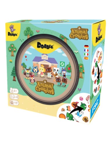 DOBAC07ML2 juego de tablero Pase el ratón para ampliar | Haga click para agrandar Dobble Animal Crossing 15 min Juego De Cartas 
