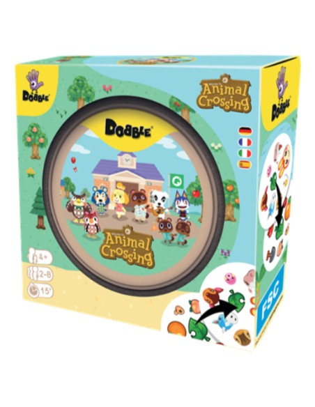 DOBAC07ML2 juego de tablero Pase el ratón para ampliar | Haga click para agrandar Dobble Animal Crossing 15 min Juego De Cartas 