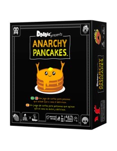 Dobble Anarchy Pancakes 15 min Juego De Cartas Lógico