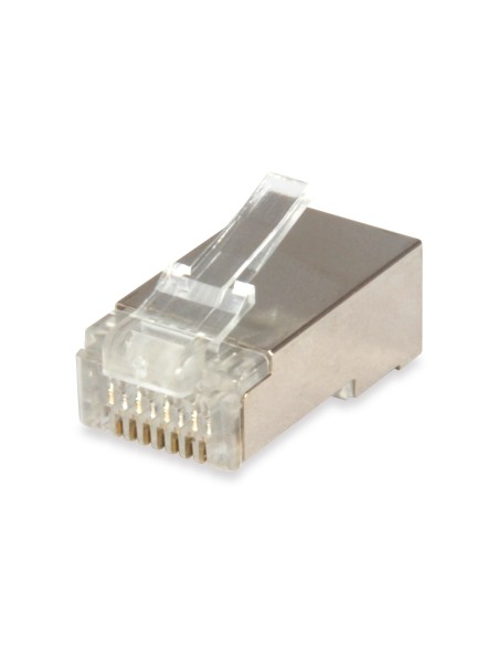 121181 conector RJ45 Plata