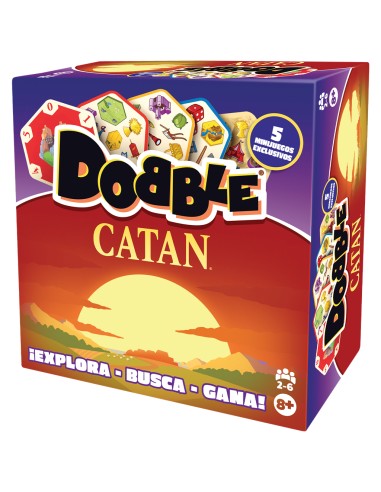 Dobble Catan Juego De Cartas Emparejamiento
