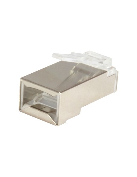 121181 conector RJ45 Plata