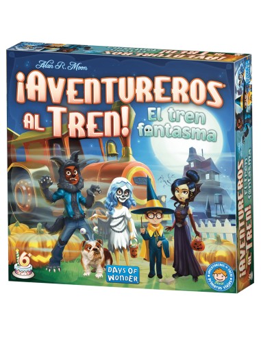 DW720835 juego de tablero ¡Aventureros al Tren! El tren fantasma Juego de mesa Estrategia