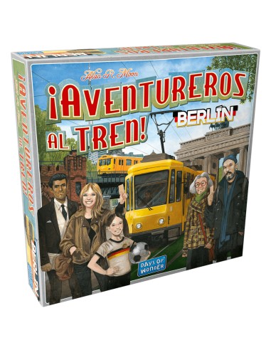 DW720865 juego de tablero ¡Aventureros al Tren! Berlín Juego de mesa Estrategia