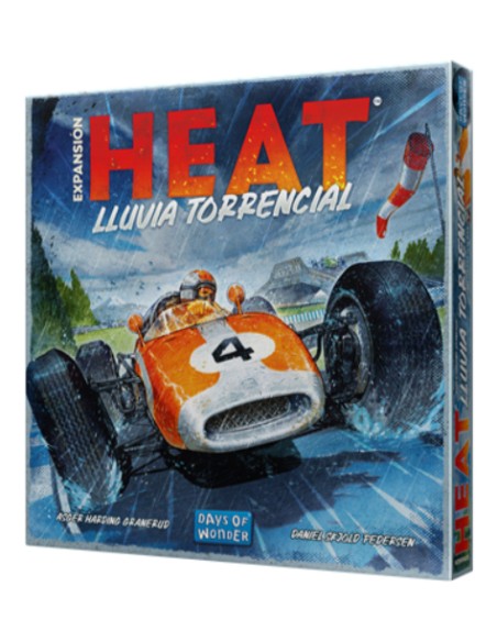 DW9182 juego de tablero Heat: Lluvia torrencial Juego de mesa Carrera
