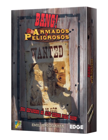 EEDVBA07 juego de tablero Bang! Armados y peligrosos 40 min Juego De Cartas Interpretación de roles
