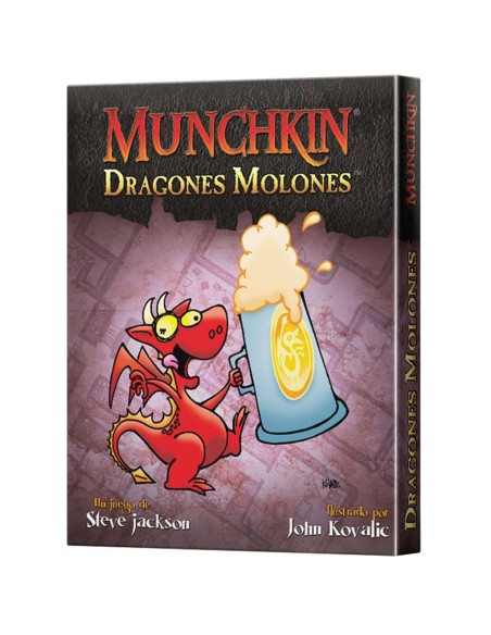 Munchkin Dragones Molones 60 min Juego de mesa Estrategia