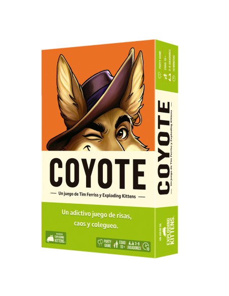 Coyote 10 min Juego de mesa Estrategia