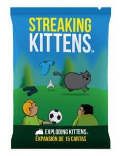 EKIEK05ES juego de tablero Streaking Kittens 15 min Juego De Cartas