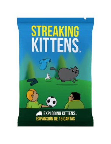 EKIEK05ES juego de tablero Streaking Kittens 15 min Juego De Cartas
