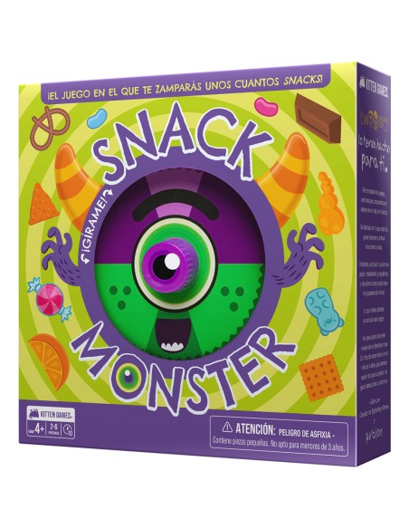 Exploding Kittens EKISNMO01ES juego de tablero Snack Monster 15 min Juego De Cartas Partido