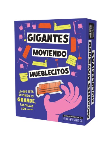 Exploding Kittens EKITF01ES juego de tablero Gigantes moviendo mueblecitos 10 min Juego De Cartas Partido