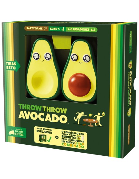 Exploding Kittens EKITTA01ES juego de tablero Throw Throw Avocado 15 min Juego De Cartas Partido