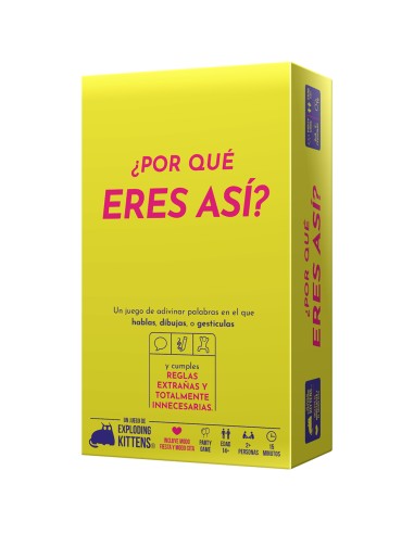 Exploding Kittens EKIWYLT01ES juego de tablero ¿Por qué eres así? 15 min Juego De Cartas Partido