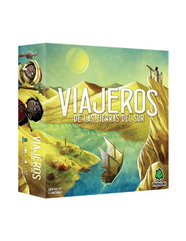 Viajeros de las tierras del sur 90 min Juego de mesa Lógico