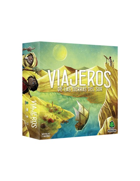 Viajeros de las tierras del sur 90 min Juego de mesa Lógico