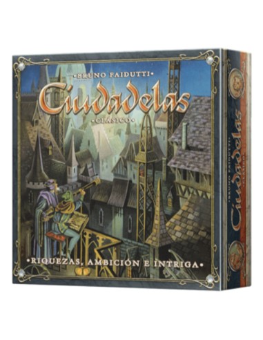 ESCIT01ES juego de tablero Ciudadelas Clásico 45 min Juego De Cartas Estrategia