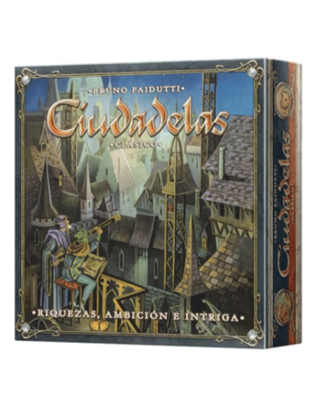 ESCIT01ES juego de tablero Ciudadelas Clásico 45 min Juego De Cartas Estrategia