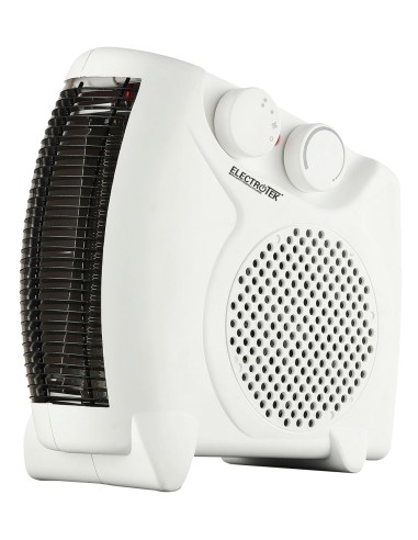 ET-TV05 calefactor eléctrico Interior Blanco, Negro 2000 W Ventilador eléctrico