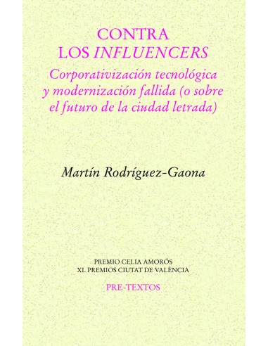 Contra los influencers