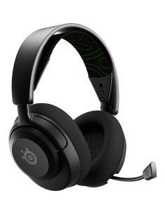 61676 auricular y casco Auriculares Inalámbrico Diadema Juego Negro