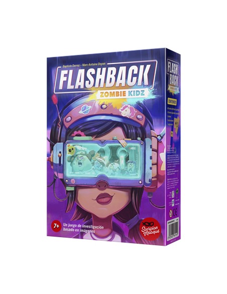 Flashback Zombie Kidz 15 min Juego De Cartas Lógico