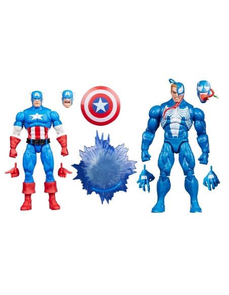 Marvel Legends Series Gamerverse Captain America vs Venom