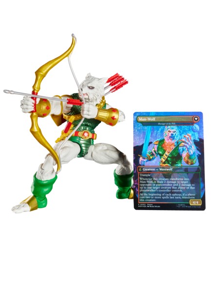 Marvel Legends Series Magic: The Gathering Man-Wolf