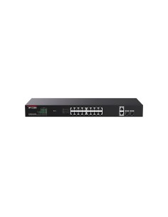 G1120P-16-150W switch No administrado Gigabit Ethernet (10/100/1000) Energía sobre Ethernet (PoE) 1U Negro