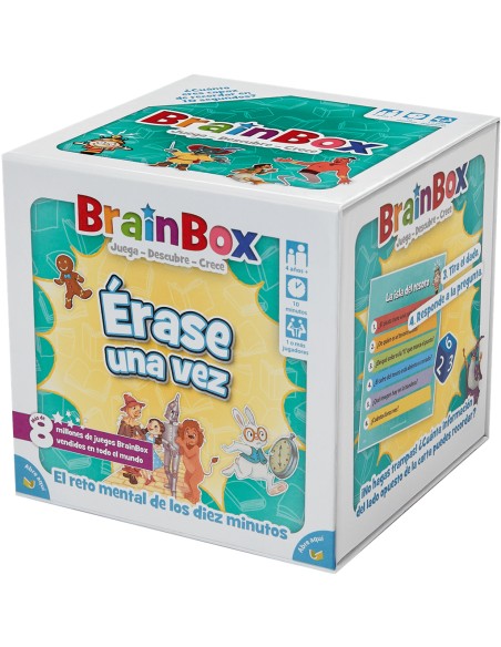 G123427 juego de tablero BrainBox Érase una vez 10 min Juego De Cartas