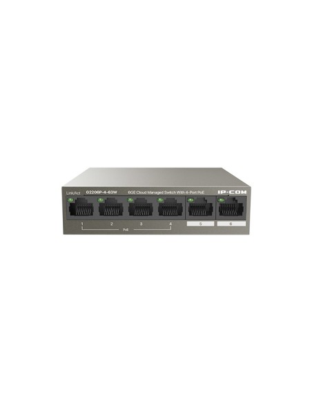 G2206P-4-63W switch Gestionado Gigabit Ethernet (10/100/1000) Energía sobre Ethernet (PoE)