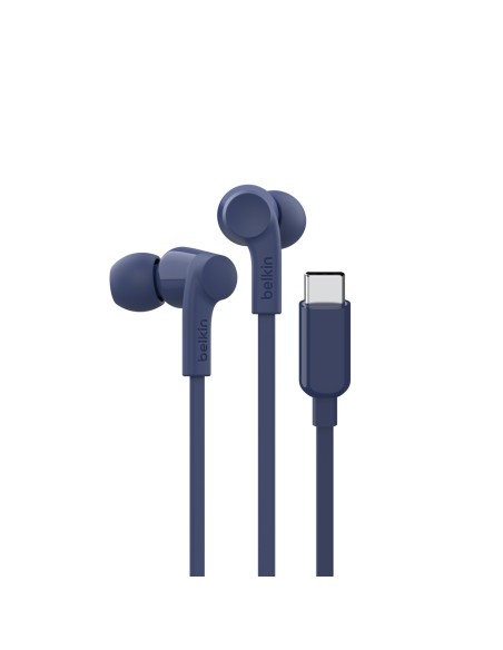 SoundForm Auriculares Alámbrico Dentro de oído Música/uso diario USB Tipo C Azul