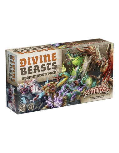 GUF045ML juego de tablero Zombicide: Divine Beasts 60 min Juego De Cartas