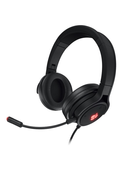 JA-2200 Auriculares Alámbrico Diadema Juego Negro