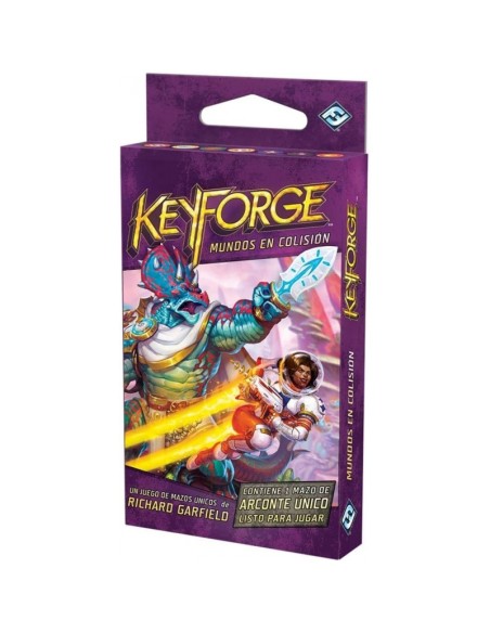 Keyforge - Worlds in Collision Juego De Cartas Coleccionable