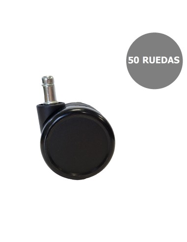 Kit de 50 ruedas de nailon de 65mm