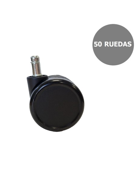 Kit de 50 ruedas de nailon de 65mm
