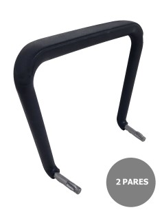 Kit de 2 parejas de brazos fijos para sillas Iso