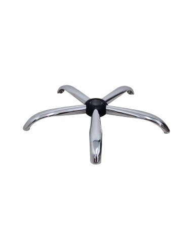 Kit de 1 base cromada de 600 mm