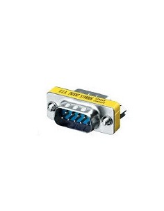 124300 cable gender changer DB-9 Plata